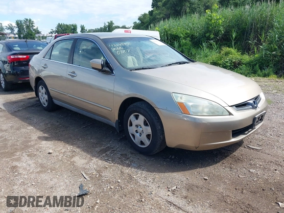 2005 Honda Accord LX with VIN 1HGCM56425A079828, listed as a IAAI auction lot 42685950 with 131,775 mi miles and . Bid and sale history available at DreamBid. Image 1.