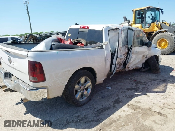 2019 Ram 1500 Classic Lone Star with VIN 1C6RR6LT3KS549552, listed as a IAAI auction lot 36299611 with 1 mi miles. Bid and sale history available at carsss.com. Image 4.