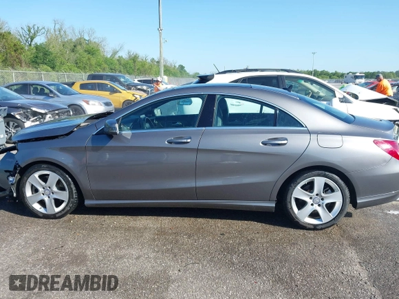 2015 Mercedes-Benz CLA 250 with VIN WDDSJ4EB1FN247908, listed as a IAAI auction lot 41992660 with 56,959 mi miles and . Bid and sale history available at DreamBid. Image 14.