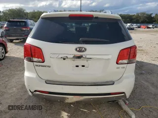 2012 Kia Sorento SX with VIN 5XYKW4A23CG218043, listed as a Copart auction lot 86247404 with 177,379 mi miles and Salvage Title. Bid and sale history available at carsss.com. Image 6.