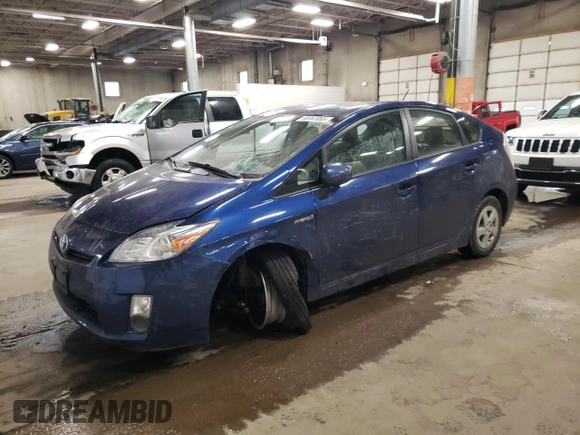 2010 Toyota Prius II with VIN JTDKN3DU9A1037438, listed as a Copart auction lot 88367055 with 147,527 mi miles and Salvage Title. Bid and sale history available at carsss.com. Image 1.