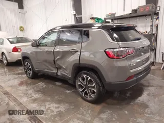 2023 Jeep Compass Limited с VIN 3C4NJDCN1PT524479, выставлен на аукционе IAAI как лот 41955772 с пробегом 40 125 миль миль и . История ставок и продаж доступна на DreamBid. Изображение 3.