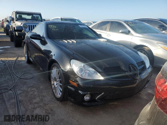 2008 Mercedes-Benz SLK-Class 5.5L AMG with VIN WDBWK73F28F177170, listed as a Copart auction lot 78575284 with 37,525 mi miles and Non Repairable. Bid and sale history available at carsss.com. Image 5.