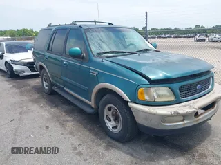 1997 Ford Expedition XLT with VIN 1FMEU17L0VLC07683, listed as a IAAI auction lot 42768179 with 248,633 mi miles and . Bid and sale history available at DreamBid. Image 1.