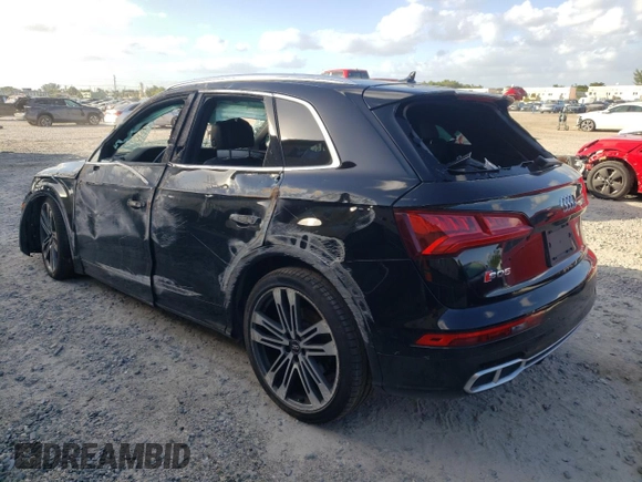 2018 Audi SQ5 Premium Plus with VIN WA1A4AFY9J2135490, listed as a Copart auction lot 69659252 with 0 mi miles. Bid and sale history available at carsss.com. Image 2.