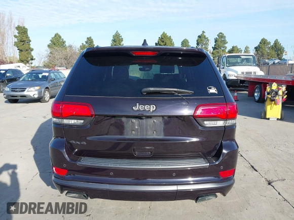 2018 Jeep Grand Cherokee High Altitude with VIN 1C4RJFCGXJC303450, listed as a IAAI auction lot 41855228 with 78,603 mi miles. Bid and sale history available at carsss.com. Image 16.