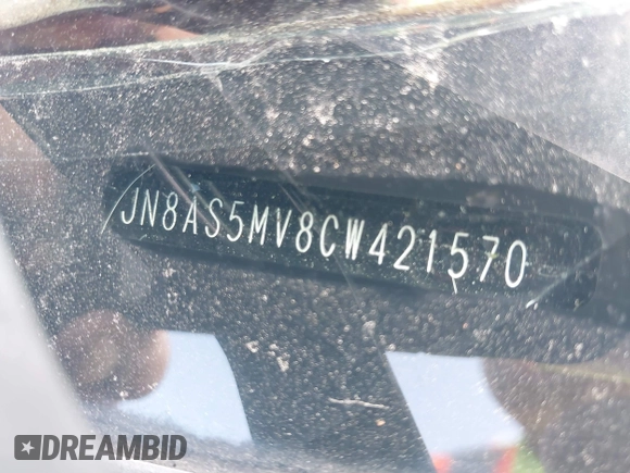 2012 Nissan Rogue S z VIN JN8AS5MV8CW421570, wystawiony jako IAAI lot #40447132 z przebiegiem 114 133 mil mil oraz . Historia ofert i sprzedaży dostępna na DreamBid. Obrazek 9.