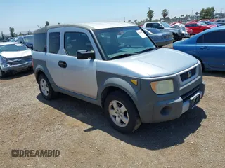 2003 Honda Element EX z VIN 5J6YH28573L048728, wystawiony jako IAAI lot #42484065 z przebiegiem 245 321 mil mil oraz . Historia ofert i sprzedaży dostępna na DreamBid. Obrazek 1.