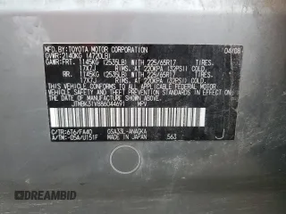 2008 Toyota RAV4 Limited с VIN JTMBK31V886044691, выставлен на аукционе Copart как лот 86203024 с пробегом 222 108 миль миль и Чистый • Clean title. История ставок и продаж доступна на DreamBid. Изображение 13.