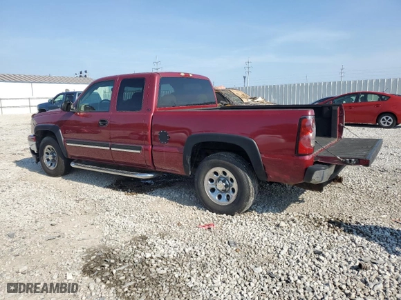 2007 Chevrolet Silverado 1500 Classic LT1 with VIN 1GCEK19Z97Z133823, listed as a Copart auction lot 65445664 with 190,712 mi miles and Clean Title. Bid and sale history available at carsss.com. Image 2.