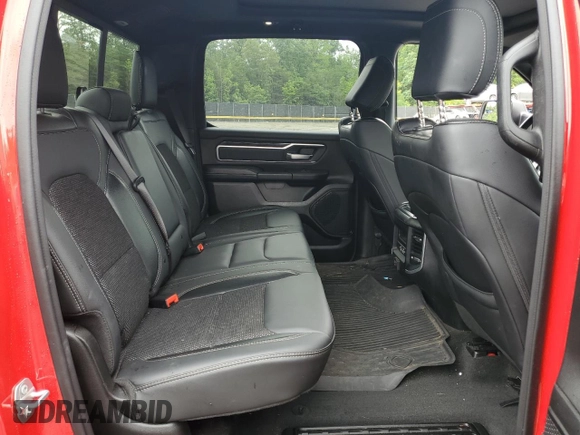 2022 Ram 1500 Big Horn with VIN 1C6SRFFT5NN308429, listed as a Copart auction lot 50286645 with 49,221 mi miles and Salvage title. Bid and sale history available at DreamBid. Image 10.
