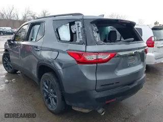 2021 Chevrolet Traverse RS with VIN 1GNEVJKW4MJ163501, listed as a IAAI auction lot 41344427 with 1 mi miles. Bid and sale history available at carsss.com. Image 3.