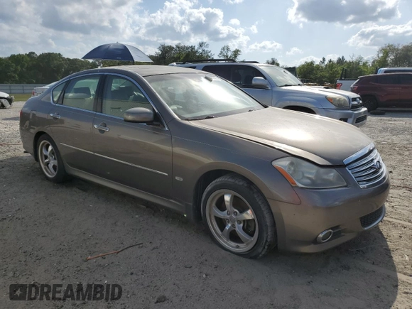 2008 Infiniti M с VIN JNKAY01E58M601236, выставлен на аукционе Copart как лот 52662635 с пробегом 172 694 миль миль и Чистый • Clean title. История ставок и продаж доступна на DreamBid. Изображение 4.