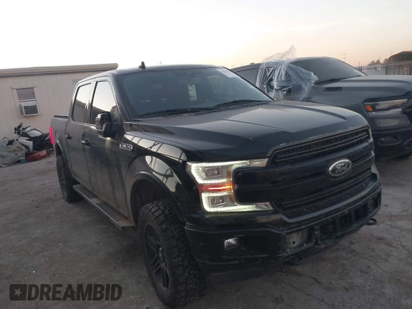 2019 Ford F-150 XL with VIN 1FTEW1E45KKC47947, listed as a IAAI auction lot 41078136 with 121,489 mi miles. Bid and sale history available at carsss.com. Image 1.