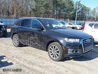 2019 Audi Q7 Prestige with VIN WA1VAAF72KD020723, listed as a IAAI auction lot 41154320 with 63,159 mi miles. Bid and sale history available at carsss.com. Image 1.