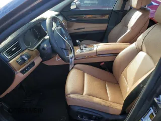2014 BMW 7 Series 740Li with VIN WBAYE4C57ED137758, listed as a Copart auction lot 42347085 with 121,776 mi miles and Salvage Title. Bid and sale history available at carsss.com. Image 7.