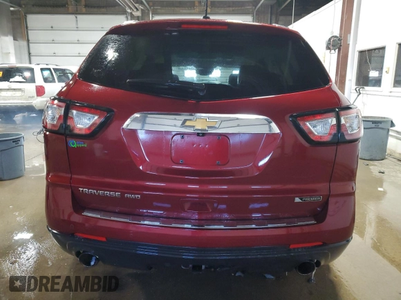 2017 Chevrolet Traverse Premier with VIN 1GNKVJKD5HJ154409, listed as a Copart auction lot 45787005 with 146,458 mi miles and Clean Title. Bid and sale history available at DreamBid. Image 6.