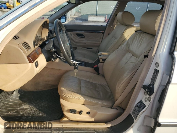 1995 BMW 7 Series 740i with VIN WBAGF6323SDH02306, listed as a Copart auction lot 41708995 with 109,902 mi miles and Clean Title. Bid and sale history available at carsss.com. Image 7.
