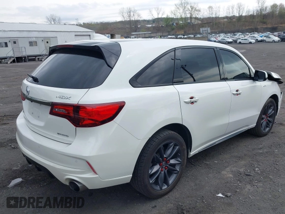 2019 Acura MDX Technology with VIN 5J8YD4H0XKL015238, listed as a IAAI auction lot 42083971 with 47,437 mi miles and . Bid and sale history available at DreamBid. Image 4.