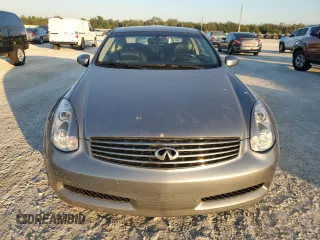 2006 Infiniti G35 Coupe with VIN JNKCV54E56M709136, listed as a Copart auction lot 83670934 with 0 mi miles and Non Repairable. Bid and sale history available at carsss.com. Image 5.