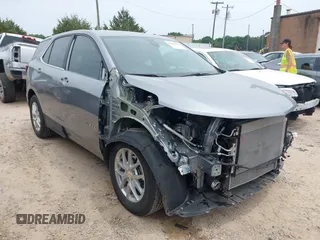 2024 Chevrolet Equinox LT z VIN 3GNAXKEG4RL146409, wystawiony jako IAAI lot #42269967 z przebiegiem 24 528 mil mil oraz . Historia ofert i sprzedaży dostępna na DreamBid. Obrazek 1.