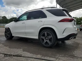 2025 Mercedes-Benz GLE 350 with VIN 4JGFB4FB3SB293674, listed as a Copart auction lot 57910545 with 8,753 mi miles and Salvage title. Bid and sale history available at DreamBid. Image 2.