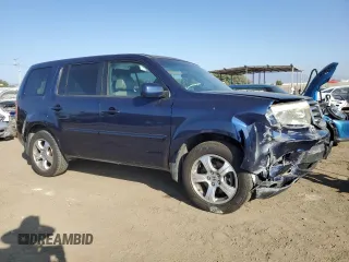 2013 Honda Pilot EX-L with VIN 5FNYF3H50DB029525, listed as a Copart auction lot 83437264 with 187,920 mi miles and Salvage Title. Bid and sale history available at DreamBid. Image 4.