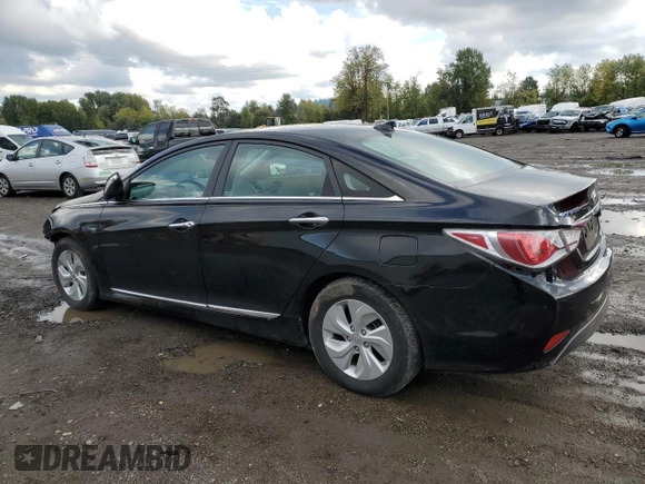 2015 Hyundai Sonata Hybrid Limited with VIN KMHEC4A43FA120881, listed as a Copart auction lot 73848763 with 117,967 mi miles. Bid and sale history available at carsss.com. Image 2.