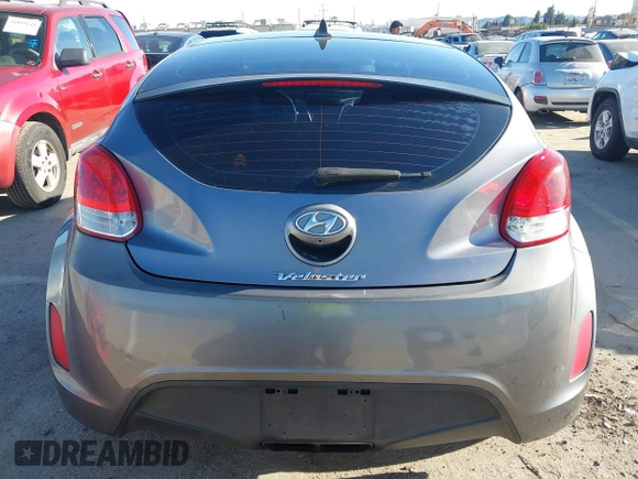 2016 Hyundai Veloster with VIN KMHTC6AD3GU283985, listed as a IAAI auction lot 41872103 with 153,949 mi miles. Bid and sale history available at carsss.com. Image 16.