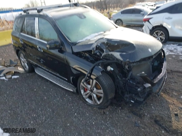 2014 Mercedes-Benz M-Class ML 350 with VIN 4JGDA5HB5EA334264, listed as a IAAI auction lot 41154262 with 91,151 mi miles. Bid and sale history available at carsss.com. Image 1.