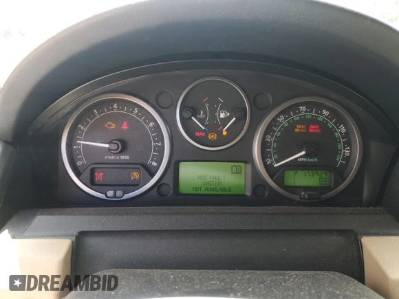 2005 Land Rover LR3 with VIN SALAE24415A340475, listed as a Copart auction lot 56736595 with 173,929 mi miles and Salvage title. Bid and sale history available at DreamBid. Image 9.