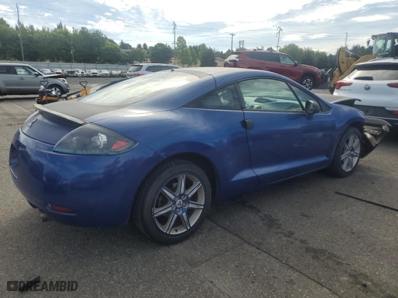 2007 Mitsubishi Eclipse GT with VIN 4A3AK34T77E602439, listed as a Copart auction lot 70915044 with 119,562 mi miles and Salvage Title. Bid and sale history available at carsss.com. Image 3.