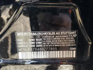 2008 Mercedes-Benz E 350 Luxury z VIN WDBUF87X48B277895, wystawiony jako Copart lot #45256465 z przebiegiem 150 145 mil mil oraz Szkoda całkowita • Salvage title. Historia ofert i sprzedaży dostępna na DreamBid. Obrazek 14.