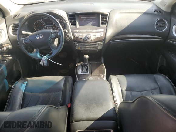2013 Infiniti JX35 with VIN 5N1AL0MM6DC349396, listed as a Copart auction lot 77467094 with 147,135 mi miles and Clean Title. Bid and sale history available at carsss.com. Image 8.