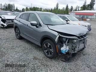2024 Mitsubishi Eclipse Cross SE with VIN JA4ATWAA1RZ010562, listed as a IAAI auction lot 42294175 with 2,469 mi miles and . Bid and sale history available at DreamBid. Image 1.