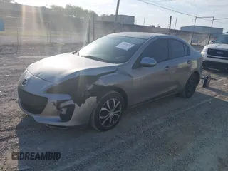 2012 Mazda Mazda3 i Sport with VIN JM1BL1UG8C1520099, listed as a IAAI auction lot 42070121 with 160,180 mi miles. Bid and sale history available at carsss.com. Image 2.
