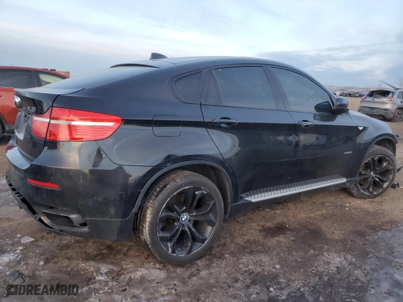 2012 BMW X6 50i with VIN 5UXFG8C52CLZ97127, listed as a Copart auction lot 87689165 with 169,379 mi miles and Salvage Title. Bid and sale history available at carsss.com. Image 3.