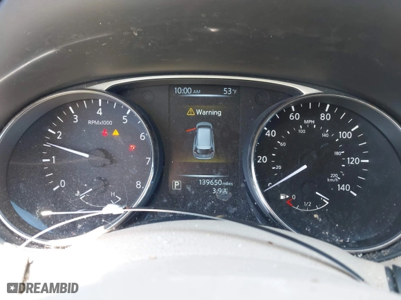 2015 Nissan Rogue SV with VIN KNMAT2MV0FP522057, listed as a IAAI auction lot 41673578 with 139,650 mi miles. Bid and sale history available at carsss.com. Image 7.