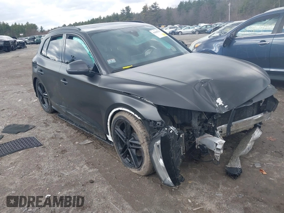 2018 Audi SQ5 Premium Plus with VIN WA1A4AFY8J2018273, listed as a IAAI auction lot 41880755 with 107,317 mi miles and . Bid and sale history available at DreamBid. Image 1.