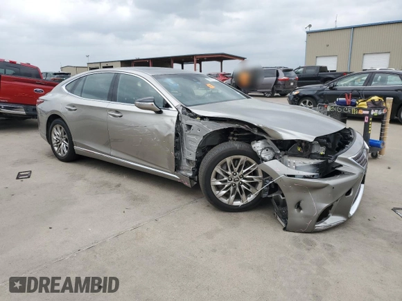 2019 Lexus LS 500 z VIN JTHB51FF5K5008255, wystawiony jako Copart lot #78993104 z przebiegiem 49 389 mil mil oraz Szkoda całkowita • Salvage title. Historia ofert i sprzedaży dostępna na DreamBid. Obrazek 4.