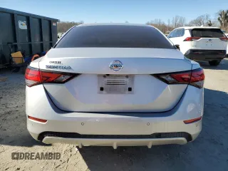 2020 Nissan Sentra S with VIN 3N1AB8BV5LY244794, listed as a Copart auction lot 47380785 with 72,841 mi miles and Salvage Title. Bid and sale history available at carsss.com. Image 6.