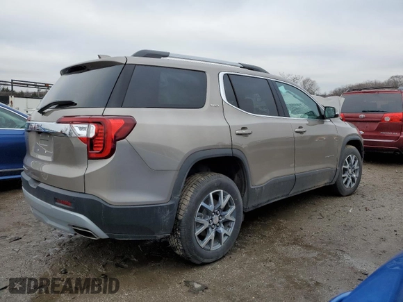 2023 GMC Acadia SLT with VIN 1GKKNML48PZ171556, listed as a Copart auction lot 88876595 with Not Provided miles and Non Repairable. Bid and sale history available at DreamBid. Image 3.