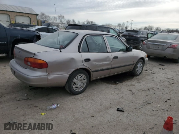1999 Chevrolet Prizm z VIN 1Y1SK5282XZ423621, wystawiony jako Copart lot #41770285 z przebiegiem 176 378 mil mil oraz Szkoda całkowita • Salvage title. Historia ofert i sprzedaży dostępna na DreamBid. Obrazek 3.