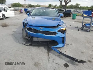 2018 Kia Stinger Premium with VIN KNAE25LA1J6014938, listed as a Copart auction lot 50410295 with 93,668 mi miles and Salvage Title. Bid and sale history available at DreamBid. Image 5.