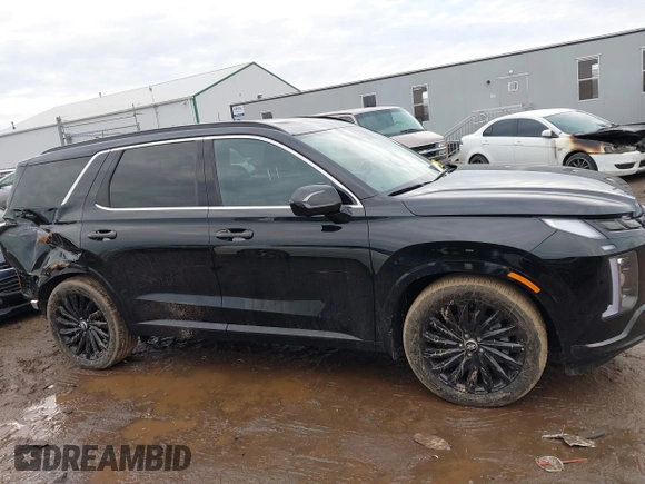 2024 Hyundai Palisade Calligraphy z VIN KM8R7DGE5RU804260, wystawiony jako IAAI lot #41467561 z przebiegiem 2 102 mil mil oraz . Historia ofert i sprzedaży dostępna na DreamBid. Obrazek 14.