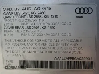 2016 Audi Q5 Premium Plus with VIN WA1L2AFP5GA029901, listed as a Copart auction lot 50709285 with 101,815 mi miles and Salvage Title. Bid and sale history available at carsss.com. Image 13.