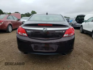 2011 Buick Regal CXL Turbo TO3 with VIN W04GX5GV9B1097859, listed as a Copart auction lot 65781954 with 97,246 mi miles and Salvage Title. Bid and sale history available at carsss.com. Image 6.