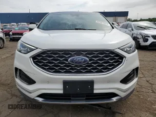 2020 Ford Edge Titanium with VIN 2FMPK3K99LBB10615, listed as a Copart auction lot 62351625 with 52,461 mi miles and Non repairable. Bid and sale history available at DreamBid. Image 5.