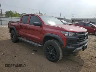 2024 Chevrolet Colorado 4WD Trail Boss with VIN 1GCPTEEK5R1261368, listed as a Copart auction lot 60713245 with Not provided miles and Salvage title. Bid and sale history available at DreamBid. Image 4.
