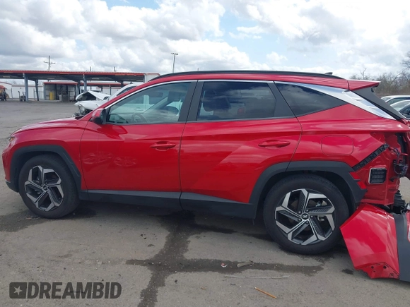 2022 Hyundai Tucson SEL with VIN 5NMJC3AE7NH094392, listed as a IAAI auction lot 41732431 with 48,260 mi miles. Bid and sale history available at carsss.com. Image 14.